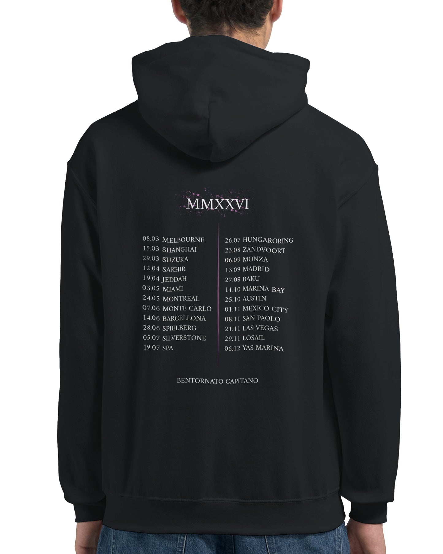 SU I MOTORI 2026 HOODIE